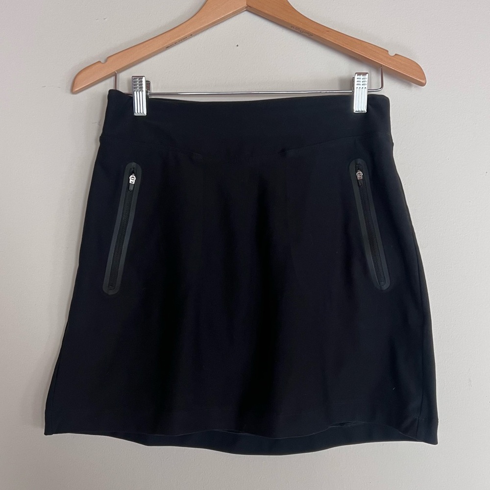 Nike Black Skort with Zipper Pockets